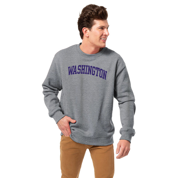 University of Washington Classic Sweatshirt (Charcoal)