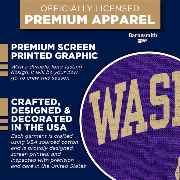 University of Washington Heritage Sweatshirt (Purple)