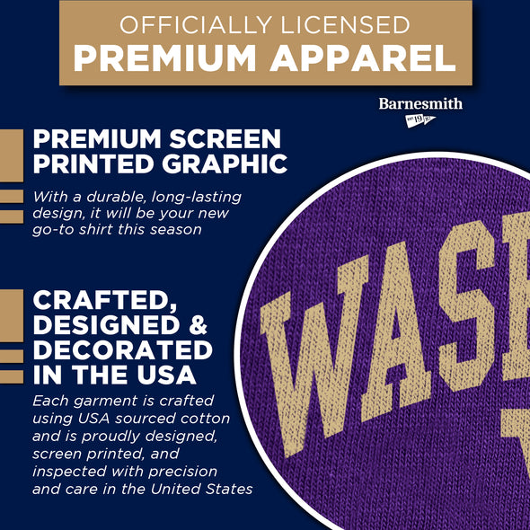 University of Washington Spirit T-Shirt (Purple)