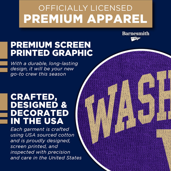 University of Washington Spirit Sweatshirt (Purple)