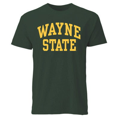 Wayne State University Classic T-Shirt (Hunter Green)