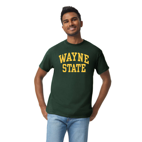 Wayne State University Classic T-Shirt (Hunter Green)