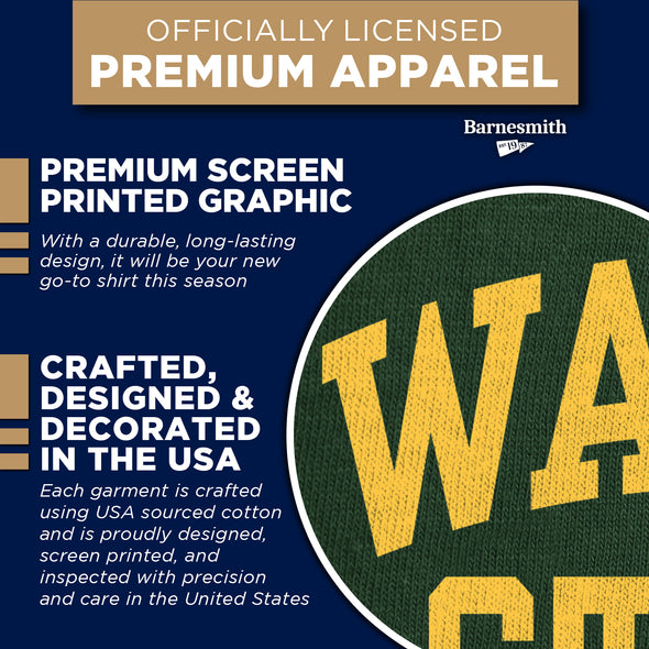 Wayne State University Classic T-Shirt (Hunter Green)