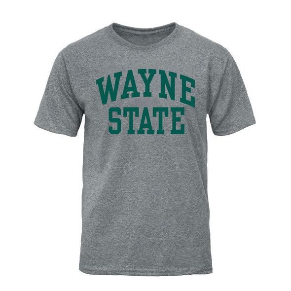 Wayne State University Classic T-Shirt (Charcoal Grey)