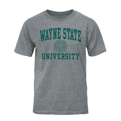 Wayne State University Heritage T-Shirt (Charcoal Grey)