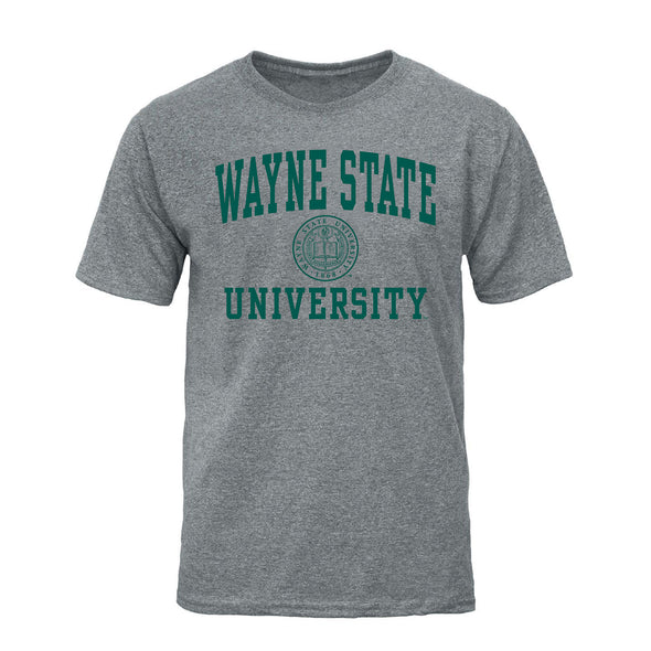 Wayne State University Heritage T-Shirt (Charcoal Grey)
