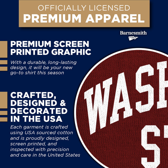 Washington State University Classic T-Shirt (Crimson)