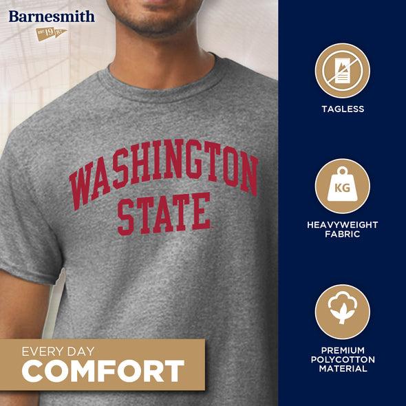 Washington State University Classic T-Shirt (Charcoal Grey)