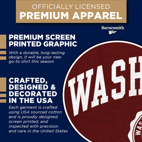 Washington State University Heritage T-Shirt (Crimson)
