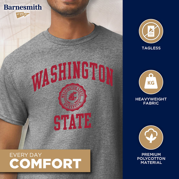 Washington State University Heritage T-Shirt (Charcoal Grey)