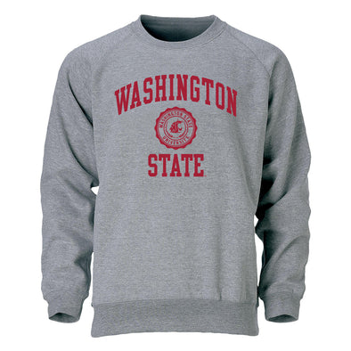 Washington State University Heritage Crewneck Sweatshirt (Charcoal)