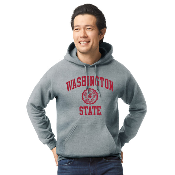Washington State University Heritage Hooded Sweatshirt (Charcoal)