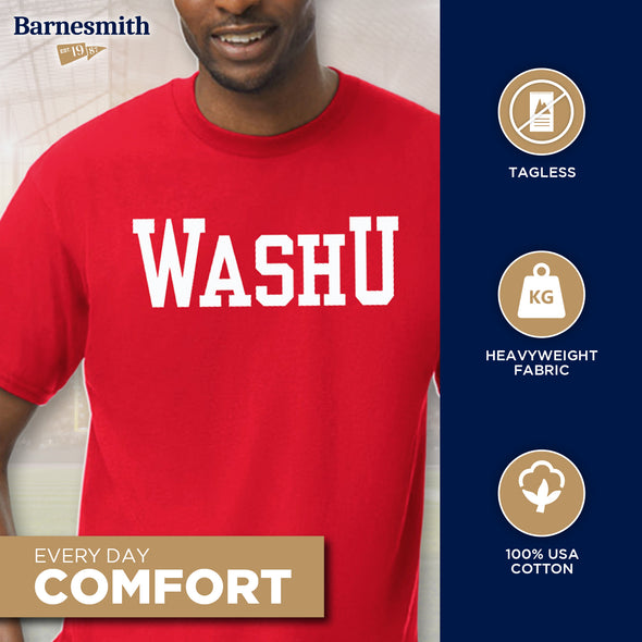 Washington University in St. Louis Classic T-Shirt (Red)