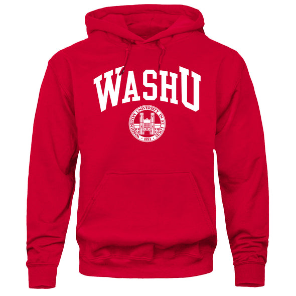 Washington University in St. Louis Heritage Hooded Sweatshirt (Red)