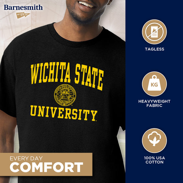 Wichita State University Heritage T-Shirt (Black)