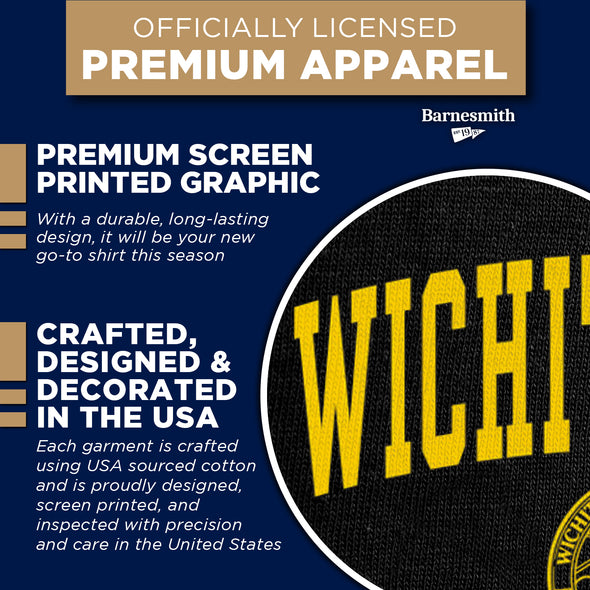 Wichita State University Heritage T-Shirt (Black)