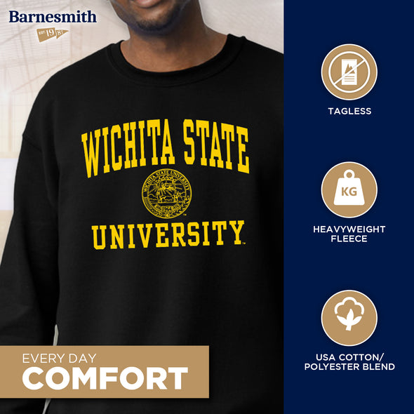 Wichita State University Heritage Sweatshirt (Black)