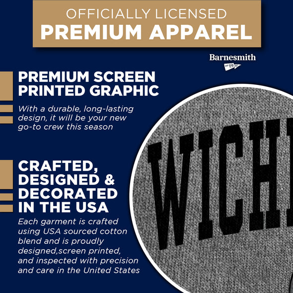 Wichita State University Heritage Sweatshirt (Charcoal Grey)