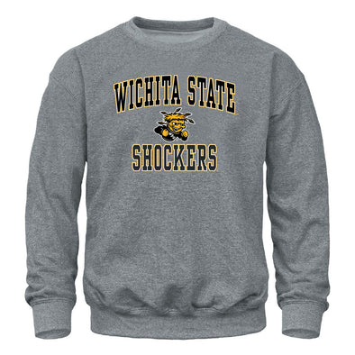 Wichita State University Spirit Sweatshirt (Charcoal Grey)