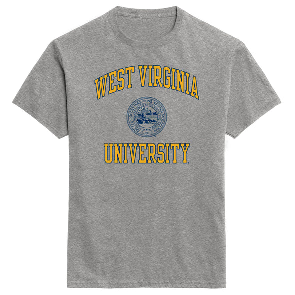 West Virginia University Heritage T-Shirt (Charcoal Grey)