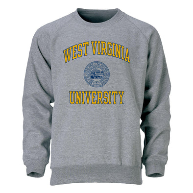 West Virginia University Heritage Crewneck Sweatshirt (Charcoal)
