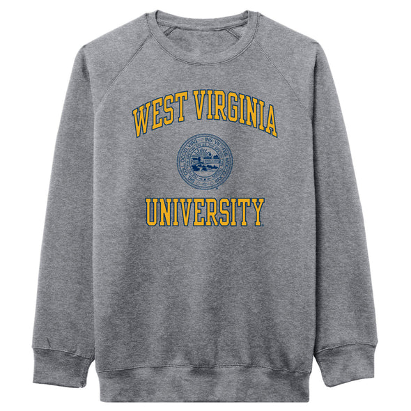 West Virginia University Heritage Crewneck Sweatshirt (Charcoal)