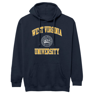 West Virginia University Heritage Hooded Sweatshirt (Navy)