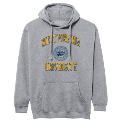 West Virginia University Heritage Hooded Sweatshirt (Charcoal)