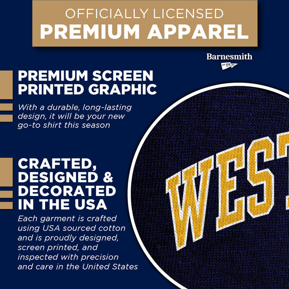 West Virginia University Spirit T-Shirt (Navy)