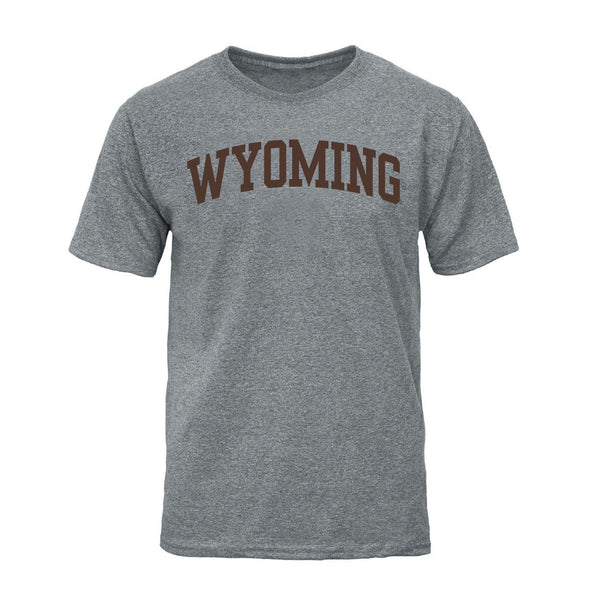 University of Wyoming Classic T-Shirt (Charcoal Grey)