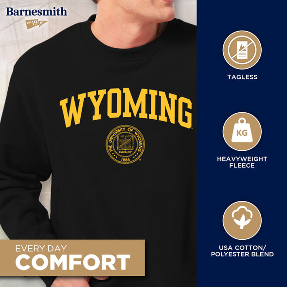 University of Wyoming Heritage Sweatshirt (Black)