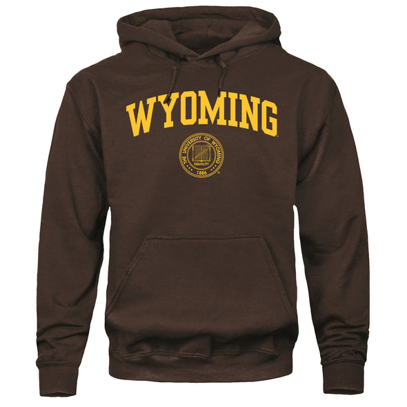 University of Wyoming Heritage Hooded Sweatshirt (Brown)