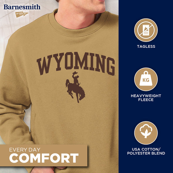 University of Wyoming Spirit Sweatshirt (Brown)