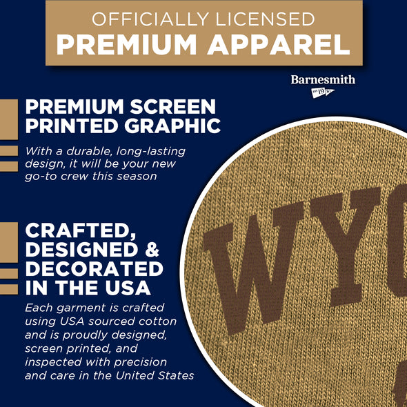 University of Wyoming Spirit Sweatshirt (Brown)