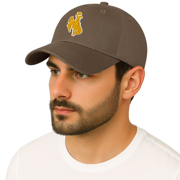 University of Wyoming Spirit Baseball Hat One-Size (Brown)
