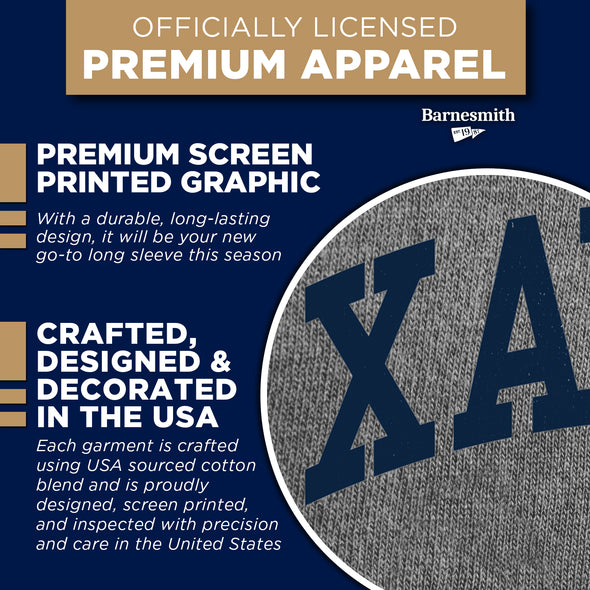 Xavier University Classic Long Sleeve T-Shirt (Charcoal Grey)