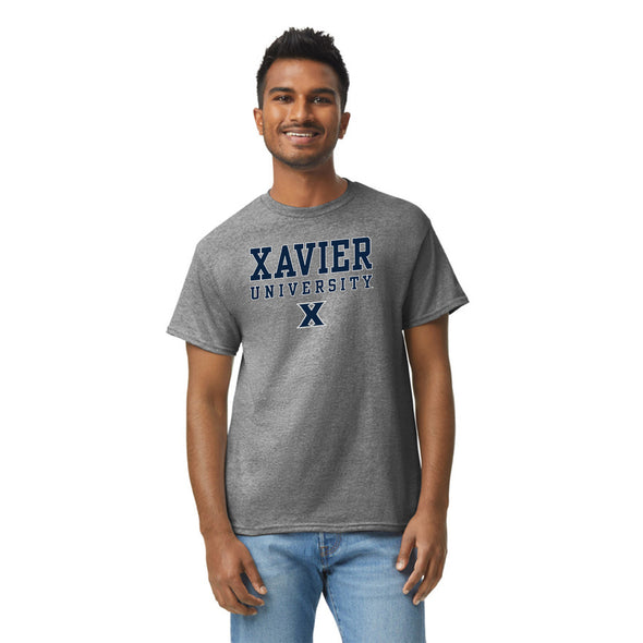 Xavier University Spirit T-Shirt (Charcoal Grey)