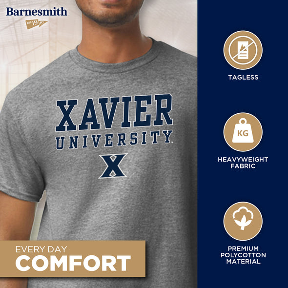 Xavier University Spirit T-Shirt (Charcoal Grey)