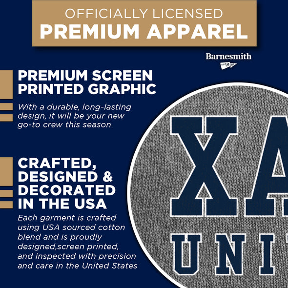 Xavier University Spirit Sweatshirt (Charcoal Grey)