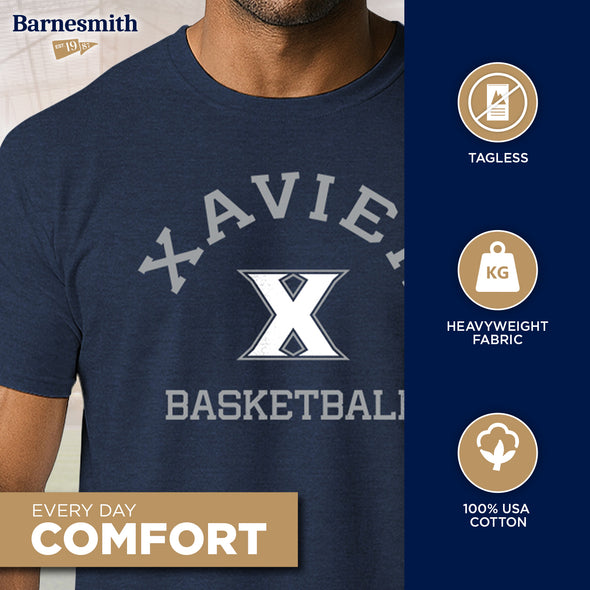 Xavier University Basketball T-Shirt (Navy)