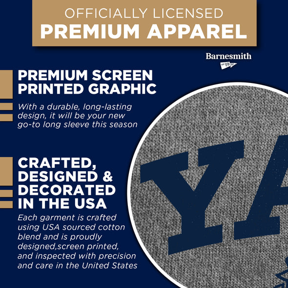 Yale Heritage Long Sleeve T-Shirt (Charcoal Grey)