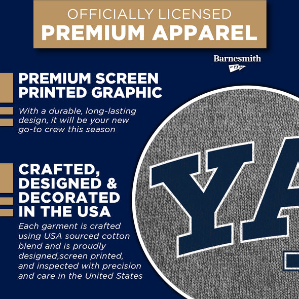 Yale University Spirit Sweatshirt (Charcoal Grey)