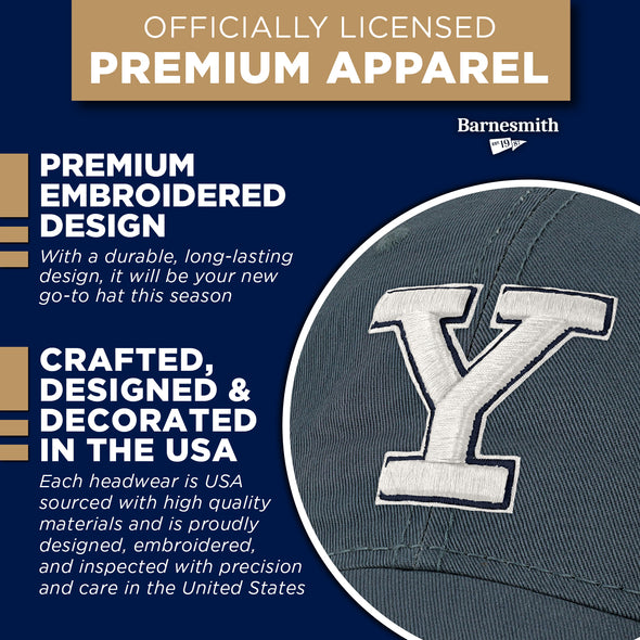 Yale University Spirit Baseball Hat One-Size (Navy)