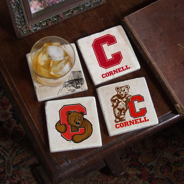Cornell Logos 4 Coaster Set