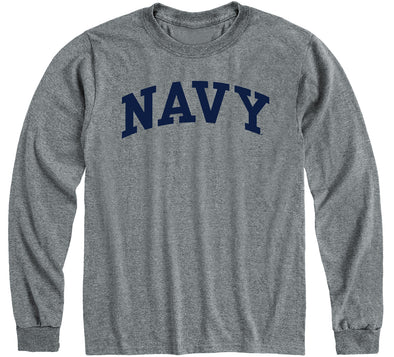 Navy Classic Long Sleeve T-Shirt