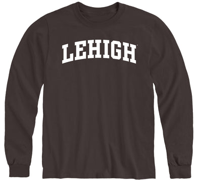 Lehigh University Classic Long Sleeve T-Shirt (Brown)