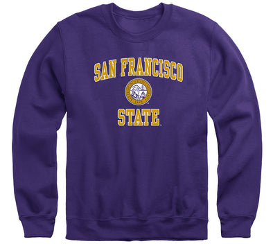 San Francisco State University Heritage Sweatshirt (Purple)