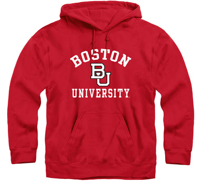 Boston University Heritage Hooded Sweatshirt (Red)