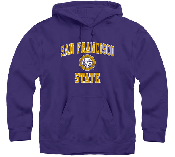 San Francisco State University Heritage Hooded Sweatshirt (Purple)