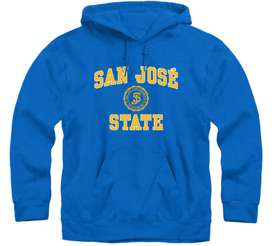 San Jose State University Heritage Hooded Sweatshirt (Royal Blue)